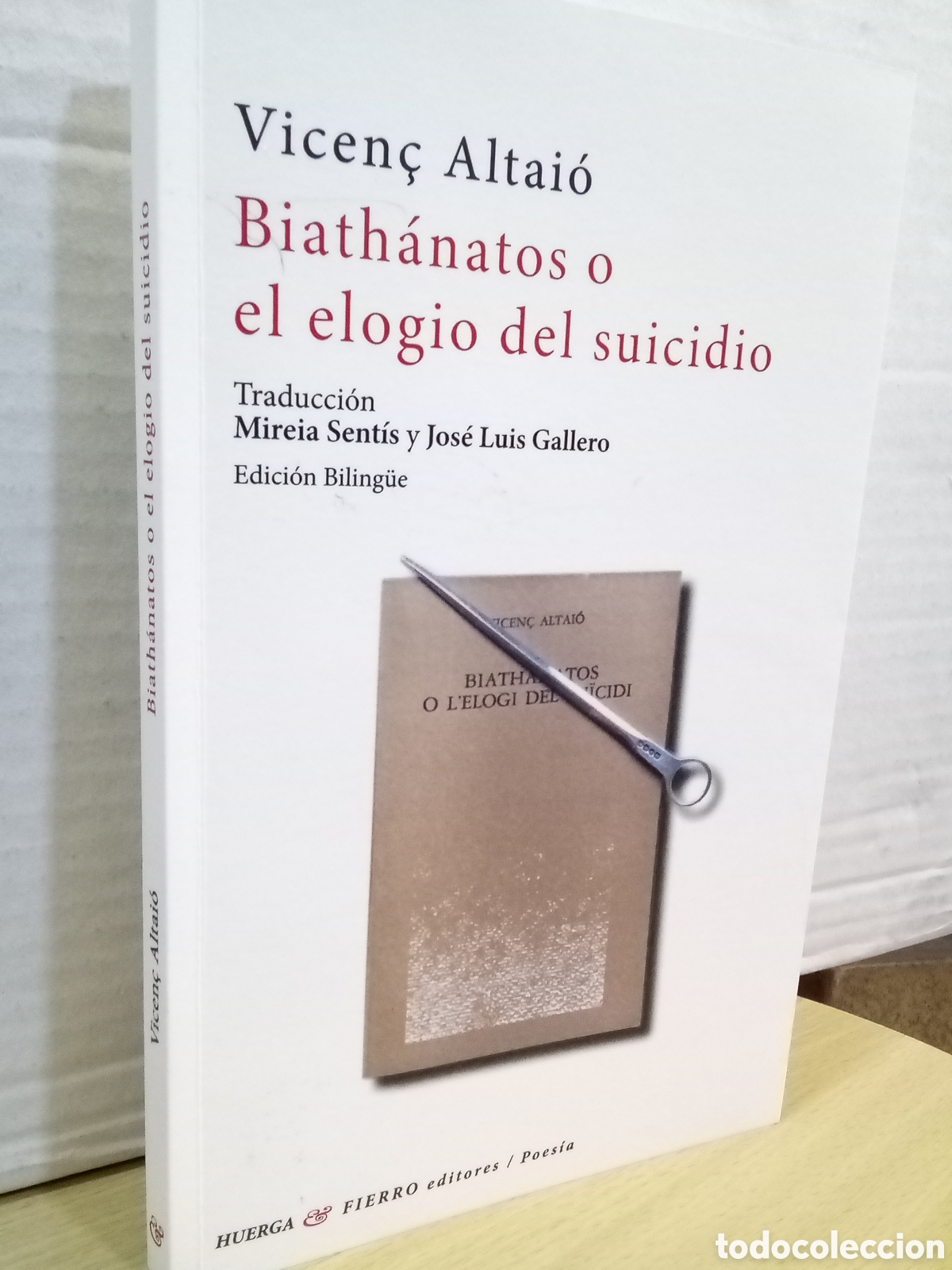Libros de segunda mano: Biath&aacute;natos o el elogio del suicidio - Vicen&ccedil; Altai&oacute;
