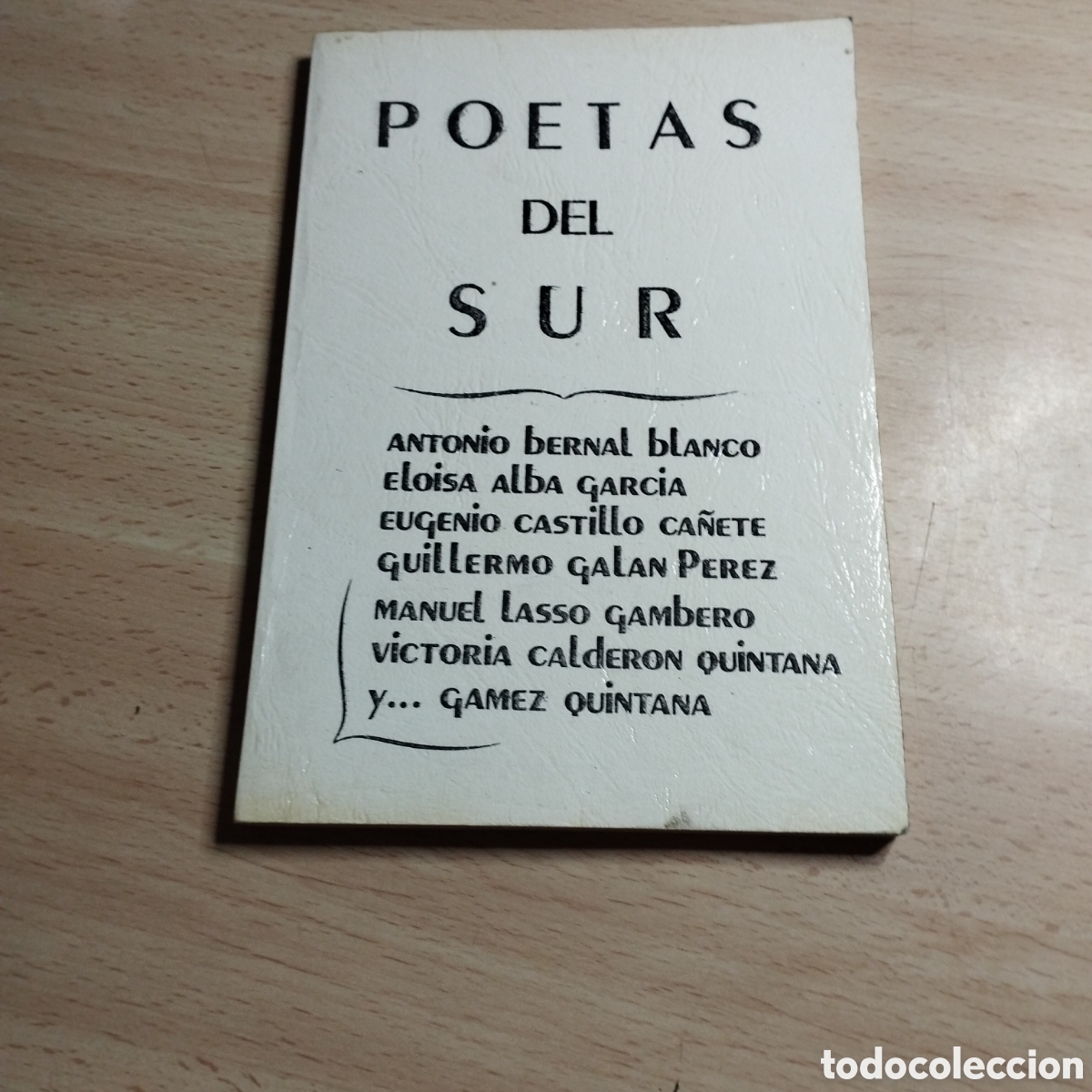Libros de segunda mano: Poetas al Sur. Antonio Bernal. Eloisa Alba. Eugenio Castillo. 1990. Granada
