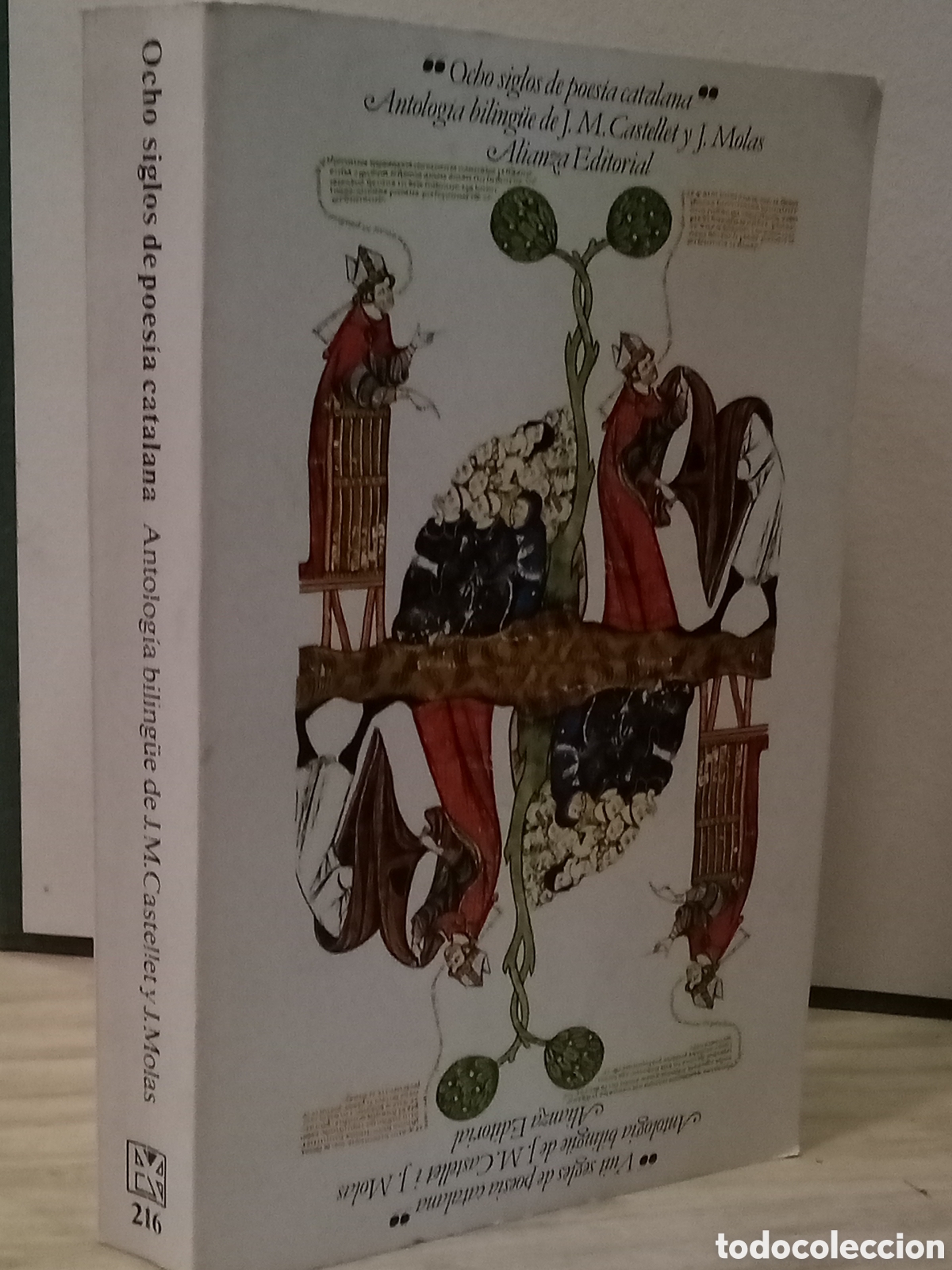 Livres d'occasion: Ocho siglos de poes&iacute;a Catalana. Antolog&iacute;a biling&uuml;e de J. M. Castellet y J. Molas. N&deg;216
