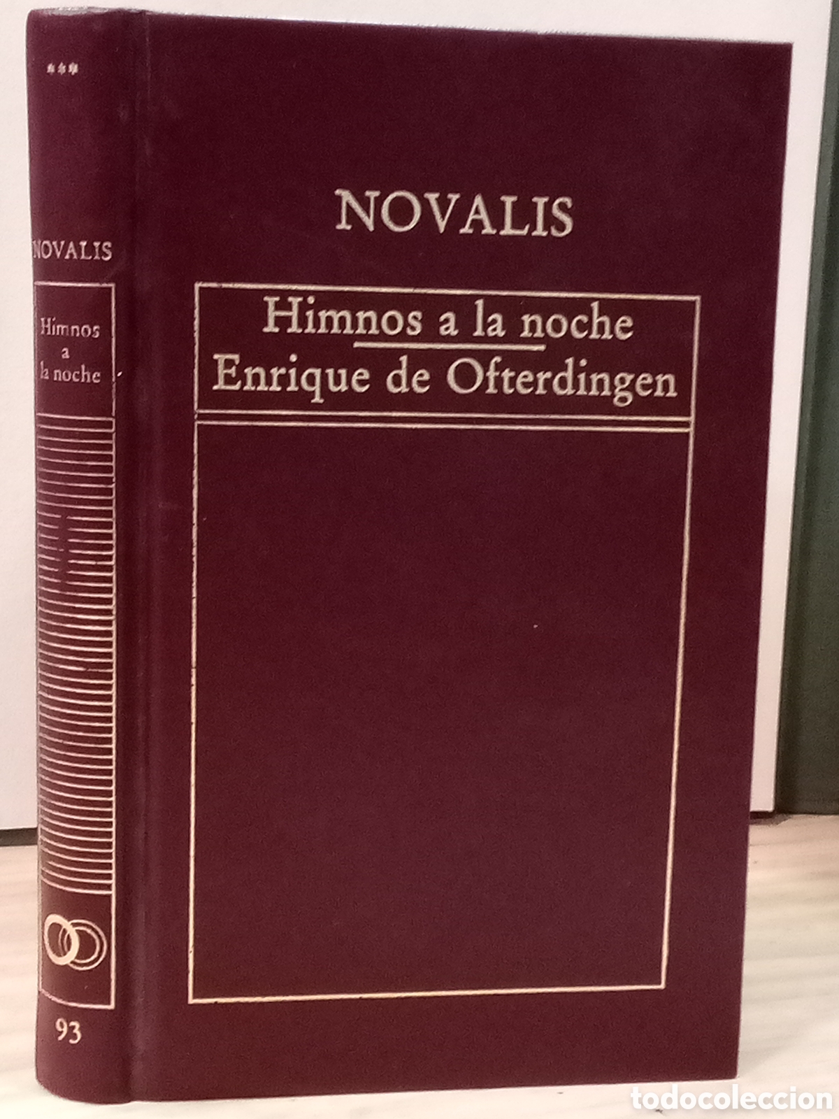 Second hand books: Novalis. Himnos a la noche. Enrique de Ofterdingen. N&deg;93