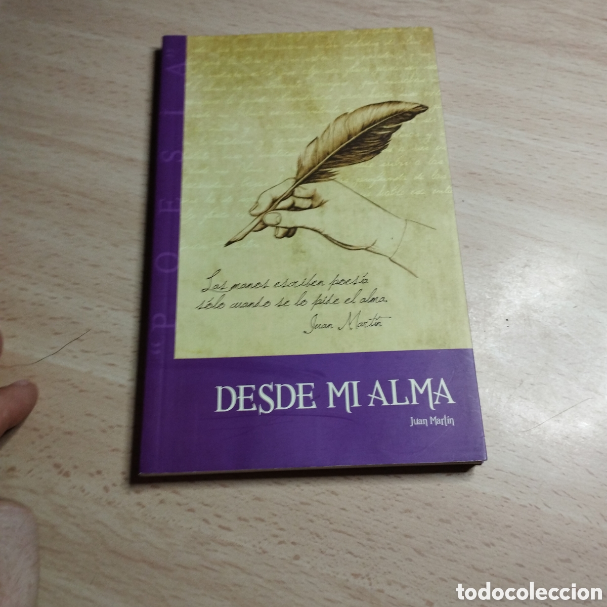 Libros de segunda mano: Desde mi alma. Juan Mart&iacute;n. Poes&iacute;a. 2012. Ayto de Monachil