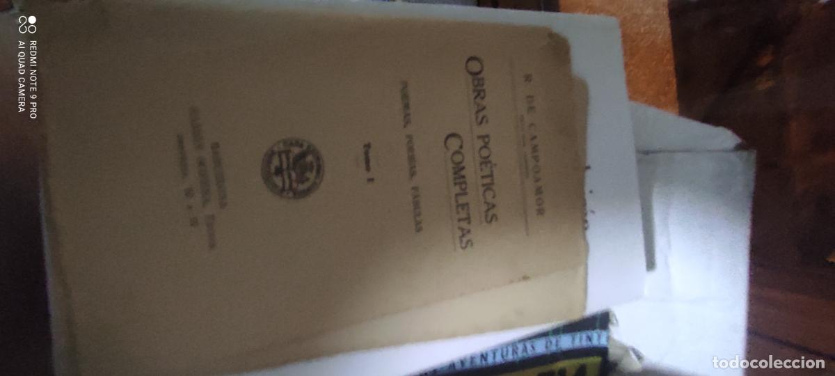 Libros de segunda mano: Campoamor. Obras po&eacute;ticas completas