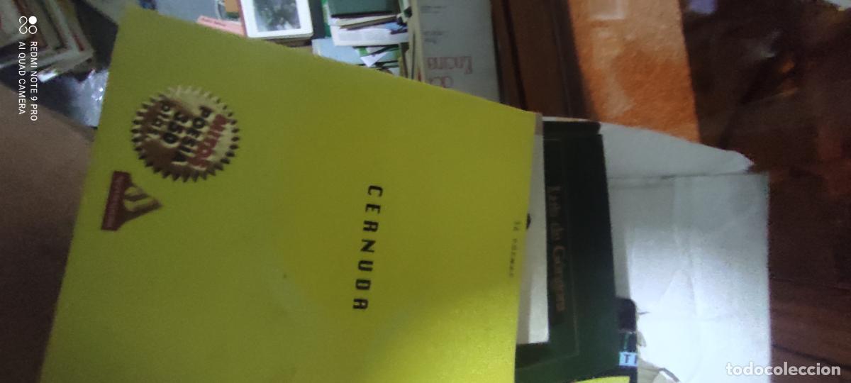 Libros de segunda mano: Antolog&iacute;a po&eacute;tica de Cernuda