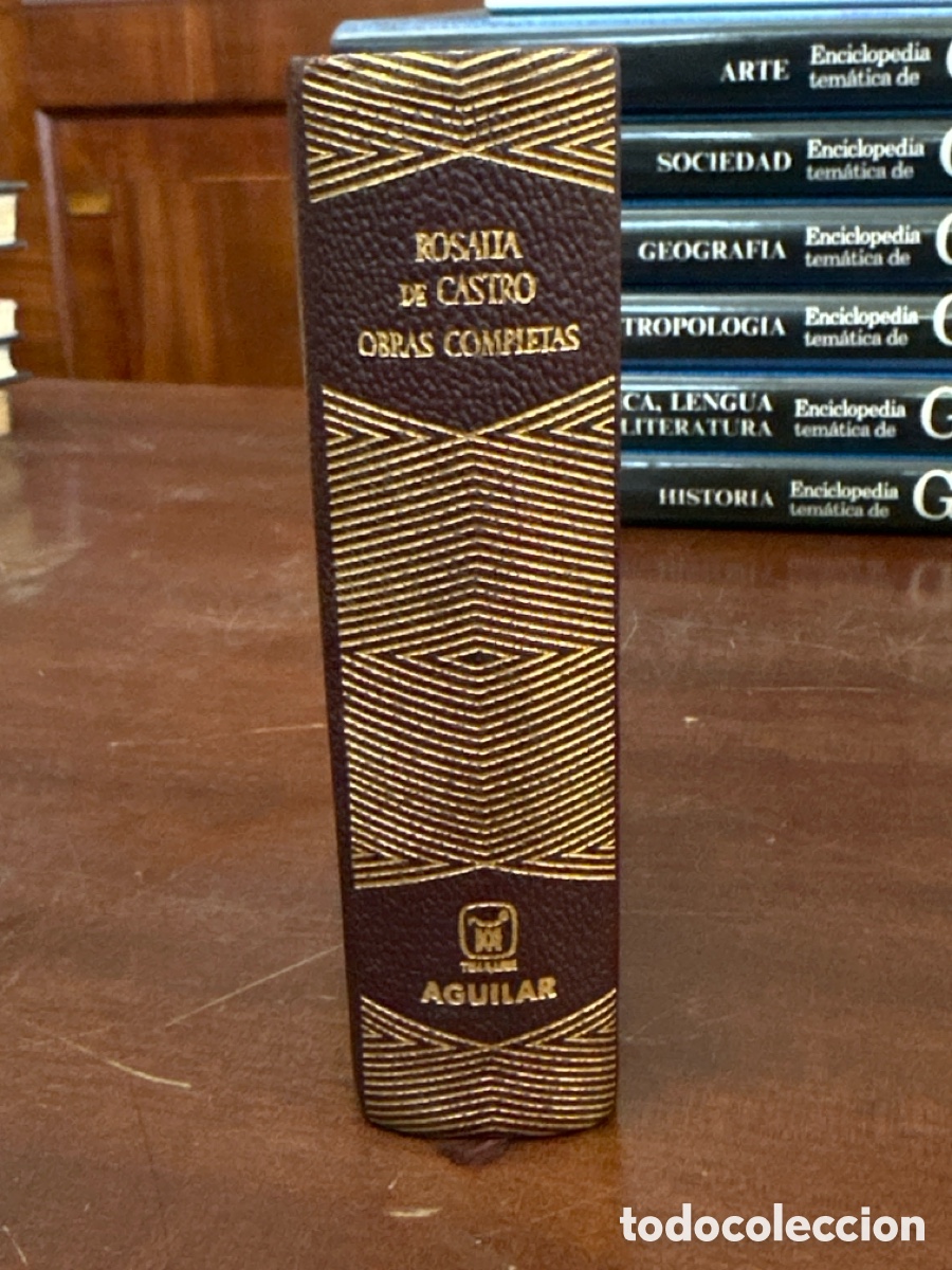 Libros de segunda mano: OBRAS COMPLETAS - ROSALIA DE CASTRO - 1966 - 6&ordf; EDICI&Oacute;N - COLECCI&Oacute;N JOYA - M. AGUILAR - MADRID