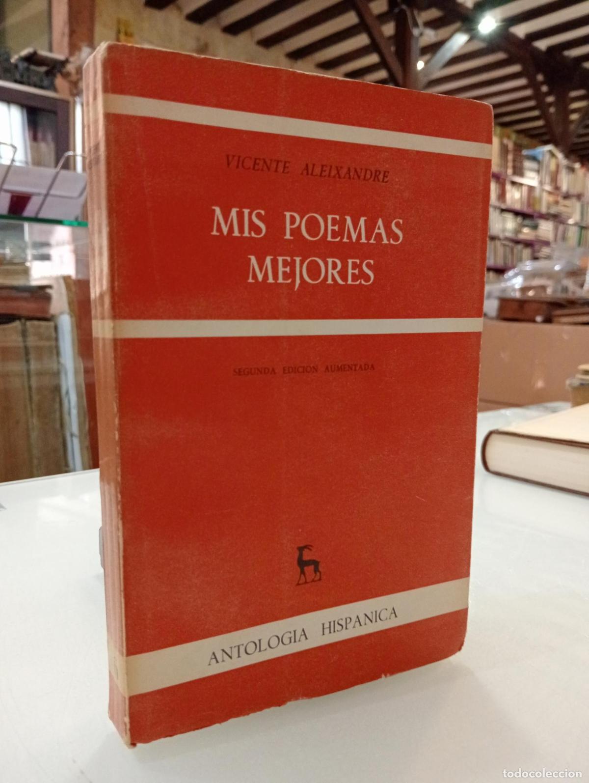 Libros de segunda mano: Mis poemas mejores - Aleixandre, Vicente.