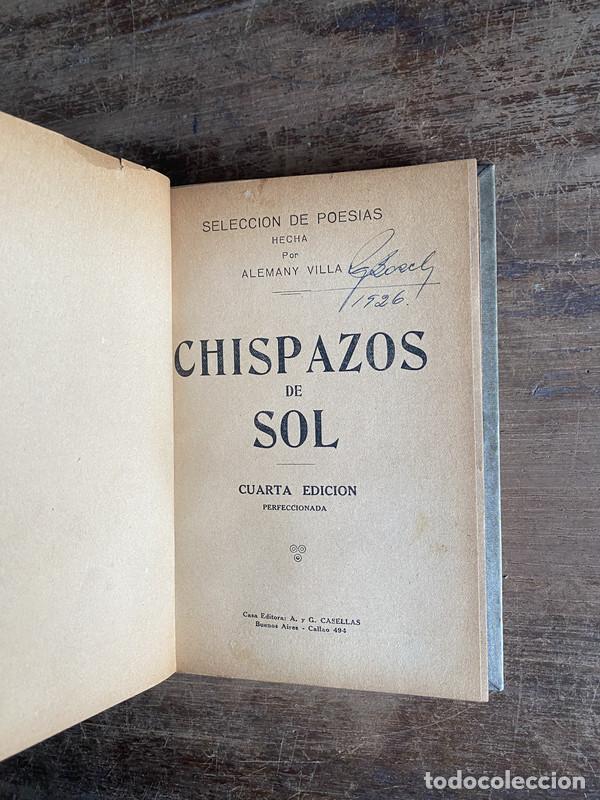 Libros de segunda mano: Chispazos de Sol - Alemany Villa - Foto 1