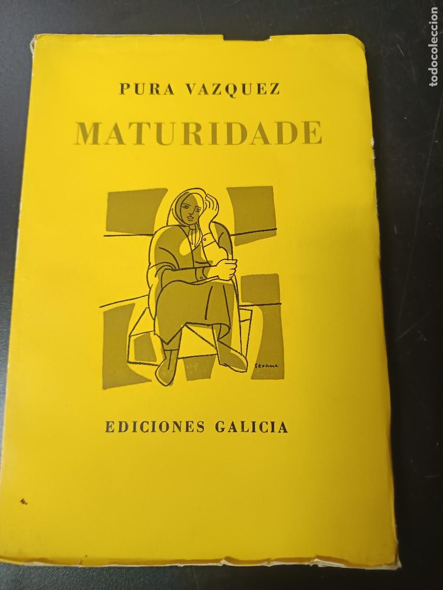 Libros de segunda mano: MATURIDADE PURA V&Aacute;ZQUEZ, EDICIONES GALICIA, ARGENTINA 1955 - 1&ordf; EDICI&Oacute;N - PORTADA DE LUIS SEOANE