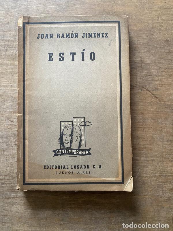 Libros de segunda mano: Estio - Jimenez Juan Ramon