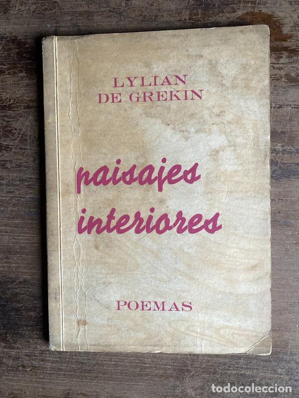 Libros de segunda mano: Paisajes interiores - De Grekin Lylian