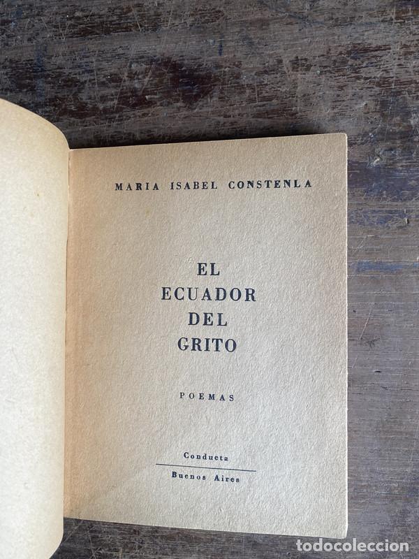 Libros de segunda mano: El Ecuador del Grito - Constenla Maria Isabel