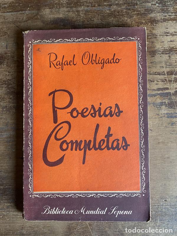Libros de segunda mano: Poesias Completas - Obligado Rafael