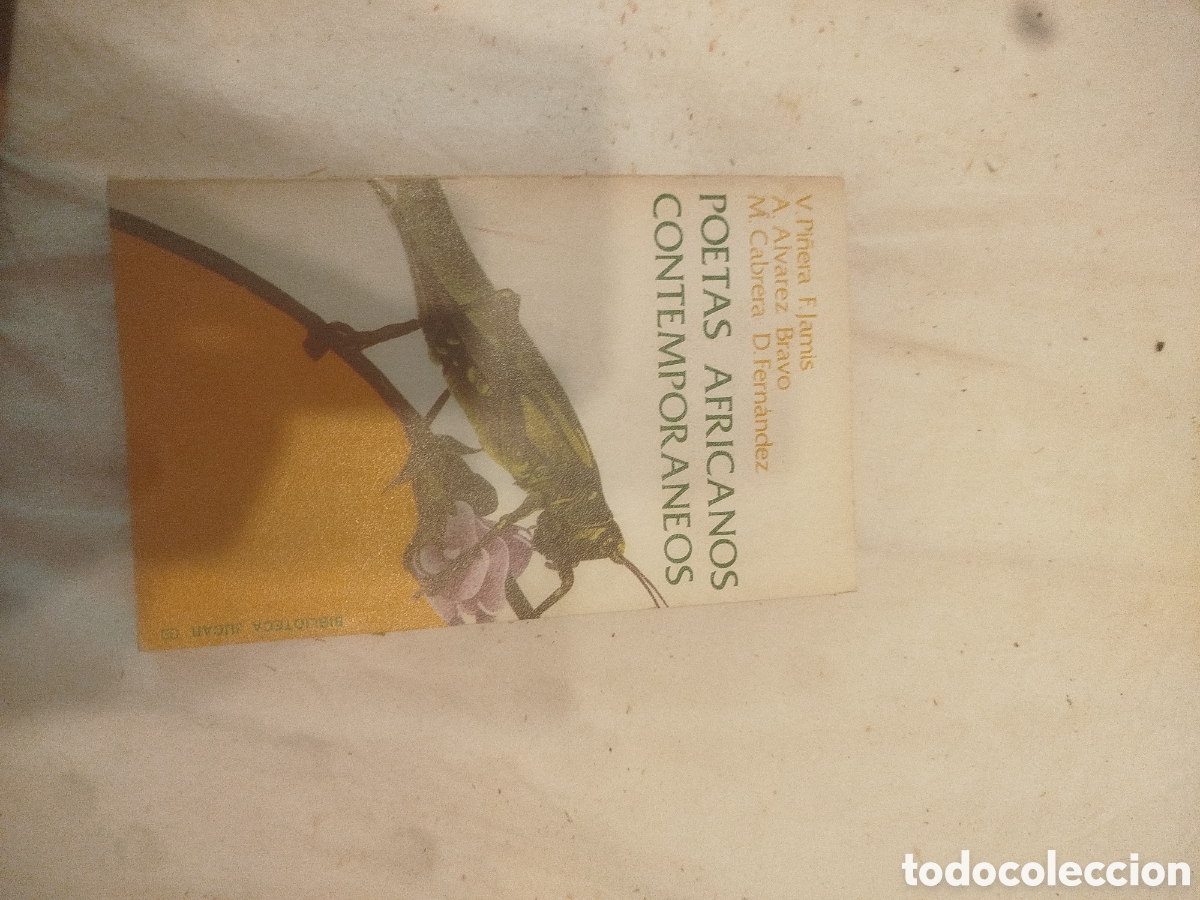 Libros de segunda mano: Poetas africanos contempor&aacute;neo