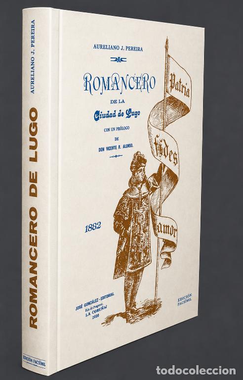 Gebrauchte B&uuml;cher: �F3152 - ROMANCERO DE LA CIUDAD DE LUGO. AURELIANO J. PEREIRA. GALICIA.