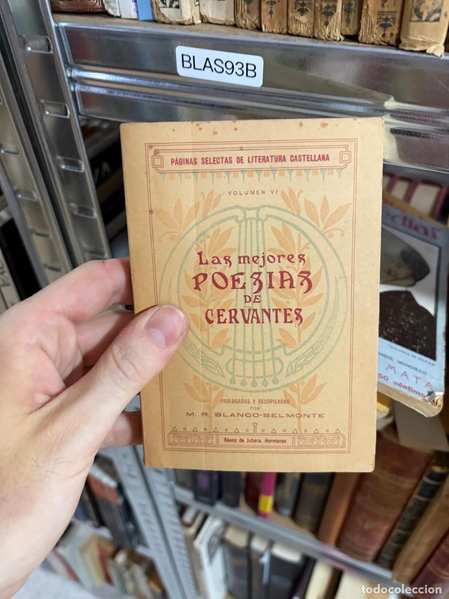 Libros de segunda mano: BLAS93B Las mejores poes&iacute;as de Cervantes &ndash; Miguel de Cervantes &ndash; Pr&oacute;logo y recopilaci&oacute;n de M. R. Bla