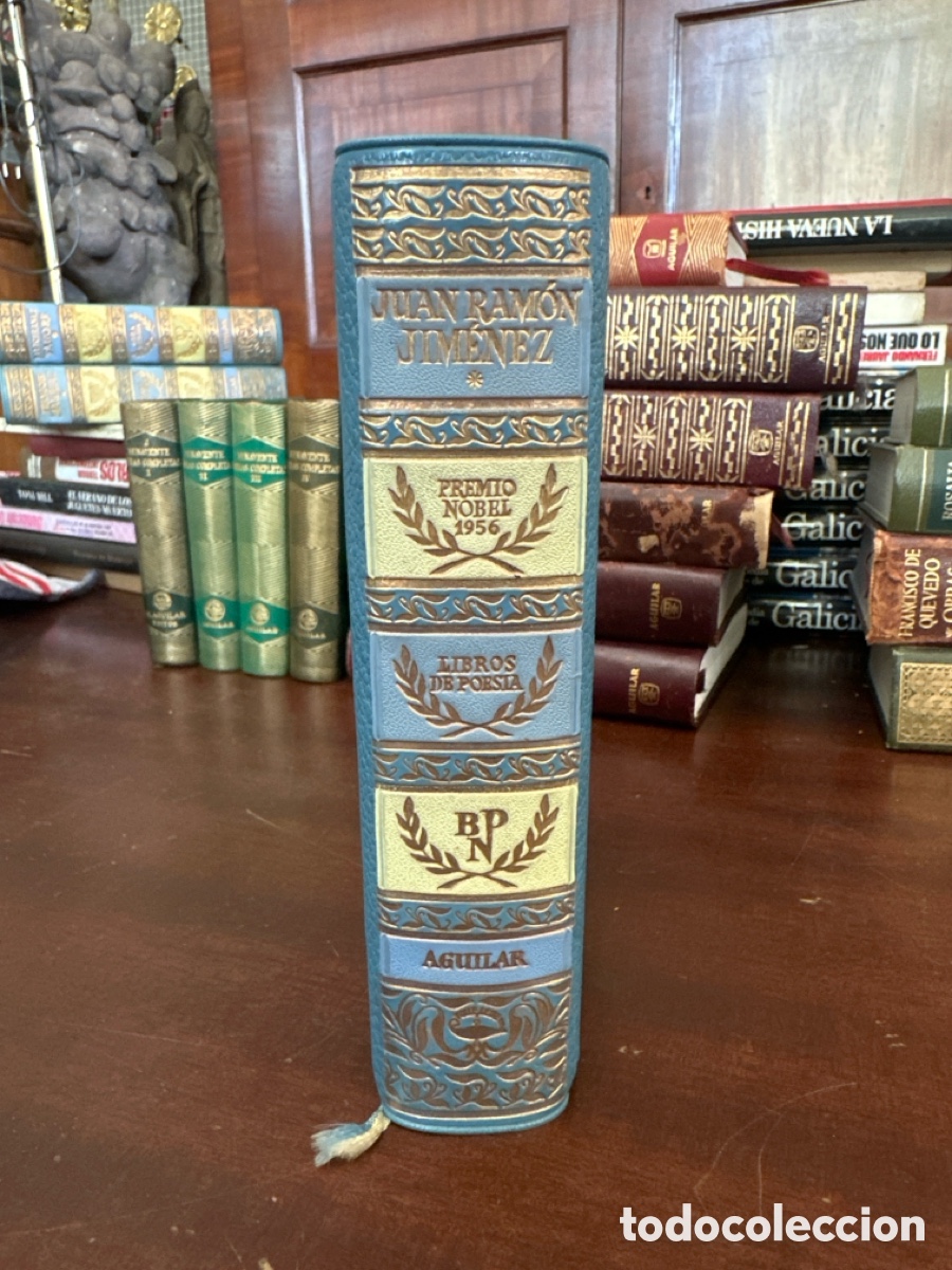 Libros de segunda mano: JUAN RAM&Oacute;N JIM&Eacute;NEZ. LIBROS DE POES&Iacute;A. AGUILAR. BIBLIOTECA PREMIOS NOBEL.