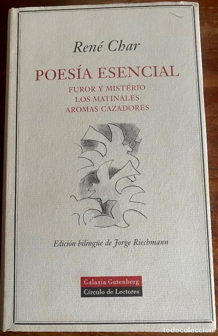 Libros de segunda mano: Ren&eacute; Char. Poes&iacute;a esencial. Circulo de Lectores