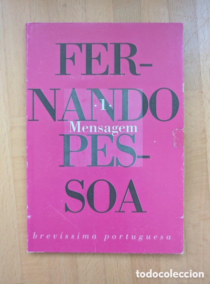 Libros de segunda mano: Mensagem. Fernando Pessoa. Portugu&eacute;s