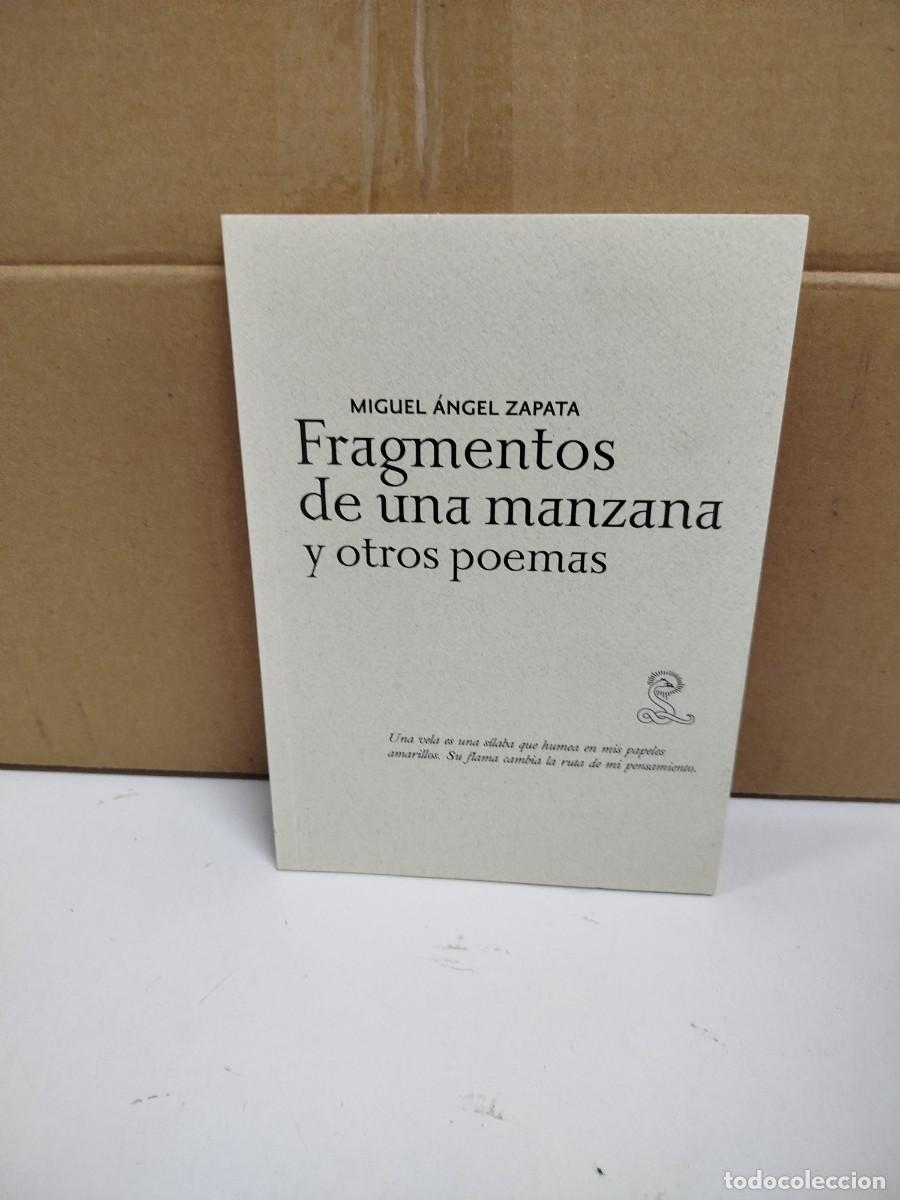 Libros de segunda mano: Miguel &Aacute;ngel Zapata - Fragmentos de una manzana - Biblioteca Sibila - Fundaci&oacute;n BBVA