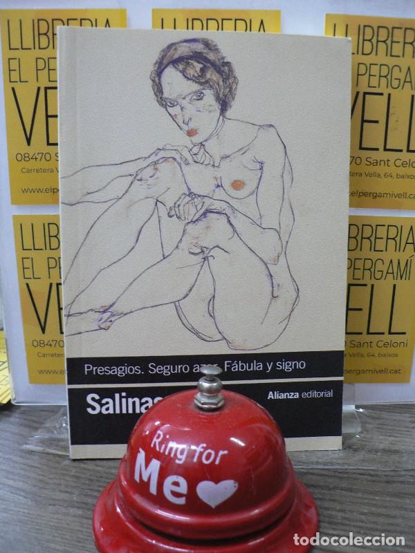 Libros de segunda mano: Presagios. Seguro Azar. F&aacute;bula y Signo: Poes&iacute;as Completas, 1 - Pedro Salinas - Alianza - Biblioteca
