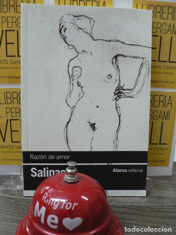 Libros de segunda mano: Raz&oacute;n de Amor - Salinas, Pedro - Alianza Editorial - El Libro de Bolsillo - Biblioteca Salinas, 3550
