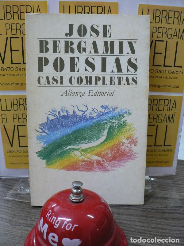 Livros em segunda m&atilde;o: Poes&iacute;as Casi Completas - Bergam&iacute;n Guti&eacute;rrez, Jos&eacute; - Alianza Editorial - El Libro de Bolsillo, 756