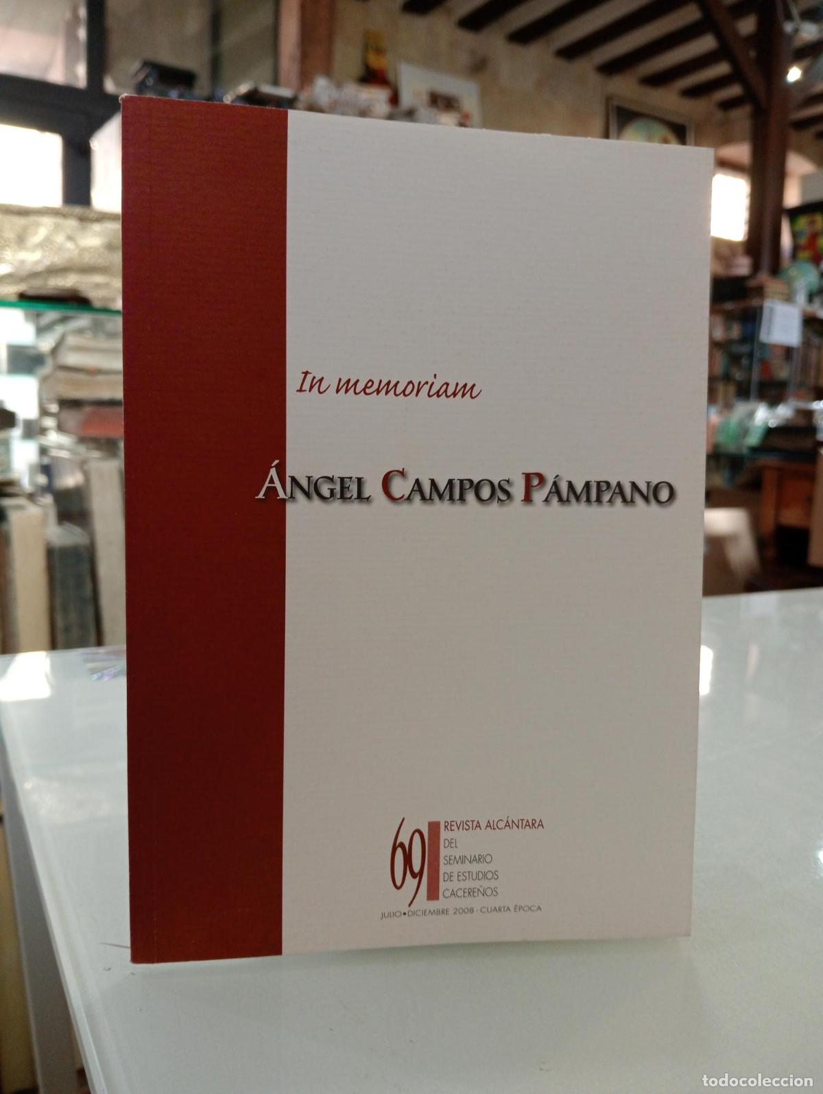 Libros de segunda mano: In memoriam - CAMPOS P&Aacute;MPANO, &Aacute;ngel.-
