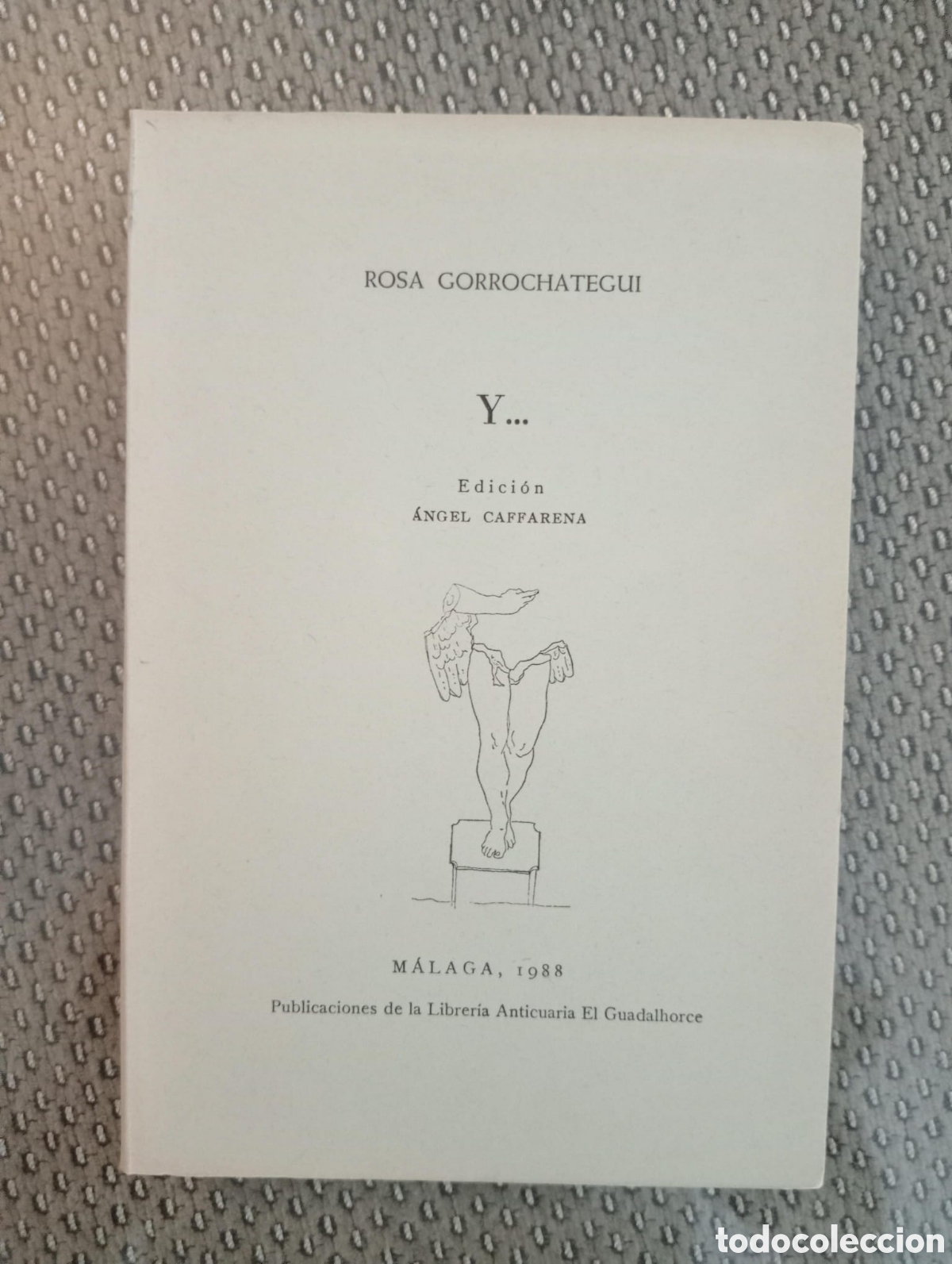 Libros de segunda mano: Y... / Rosa Gorrochategui. Librer&iacute;a Anticuaria El Guadalhorce. &Aacute;ngel Caffarena