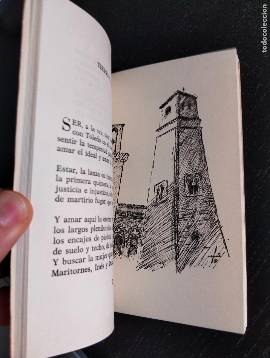 Libros de segunda mano: Dedicado por el Autor. Poesia. Toledo en el Recuerdo, Luis Hernandez, Ed. Arbole, 1980 L55