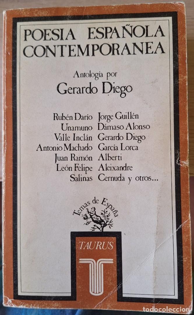 Libros de segunda mano: POESIA ESPA&Ntilde;OLA CONTEMPORANEA (1901- 1934). NUEVA EDICION COMPLETA. - DIEGO, Gerado (Antologia por)