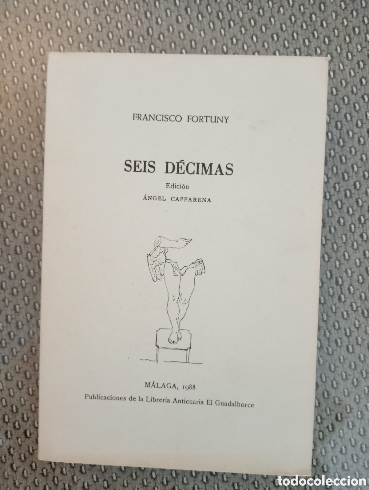 Libros de segunda mano: Seis d&eacute;cimas / Francisco Fortuny