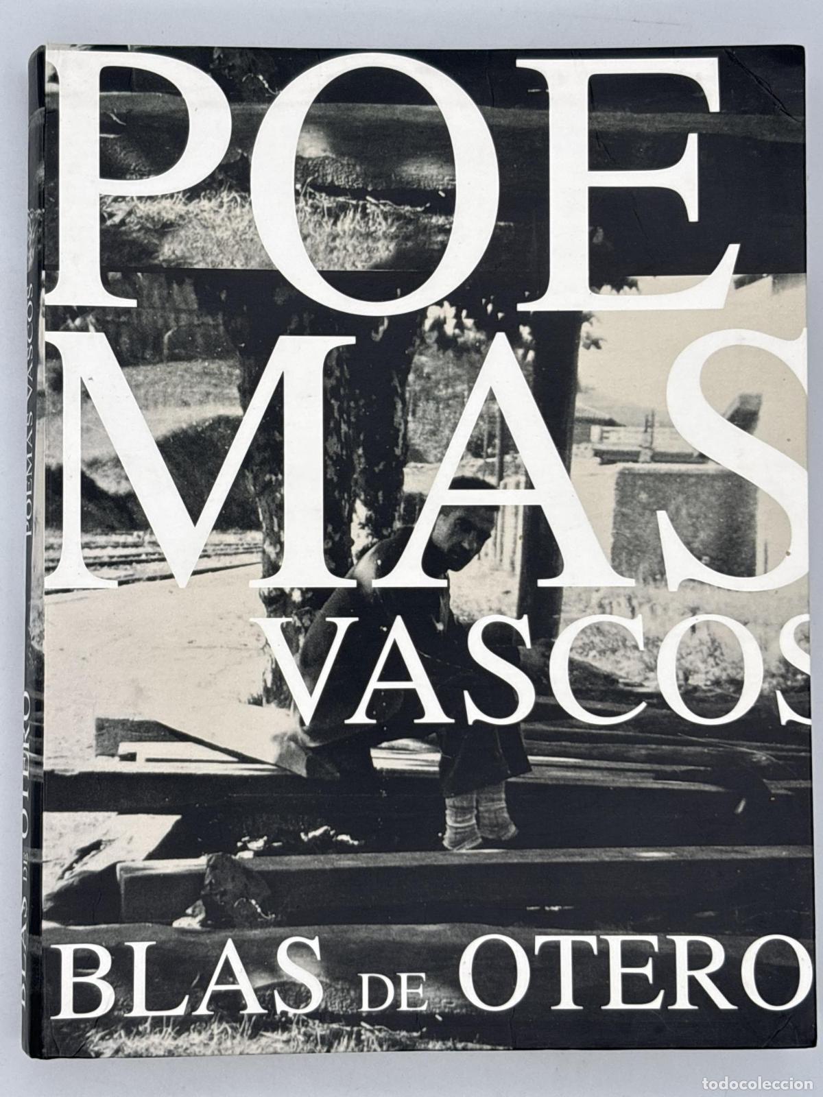 Libros de segunda mano: Poemas vascos - ; Blas De Otero.