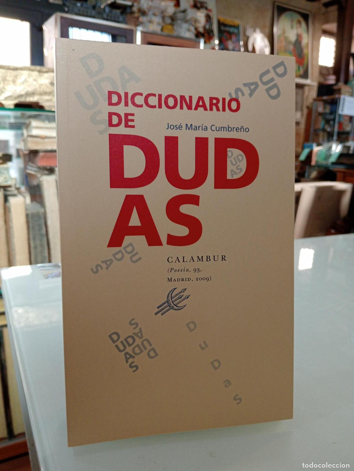 Libros de segunda mano: Diccionario de dudas - Cumbre&ntilde;o, Jos&eacute; Mar&iacute;a.