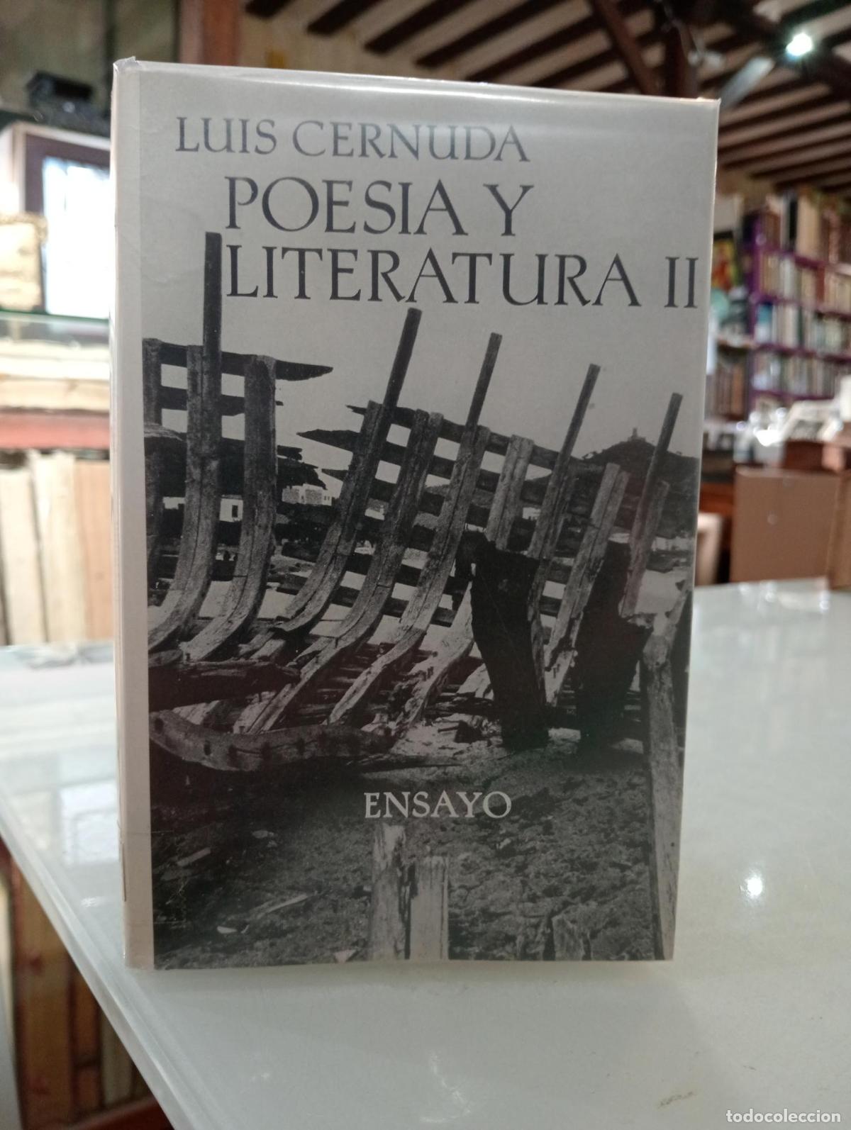 Libros de segunda mano: Poes&iacute;a y literatura II - Cernuda, Luis.