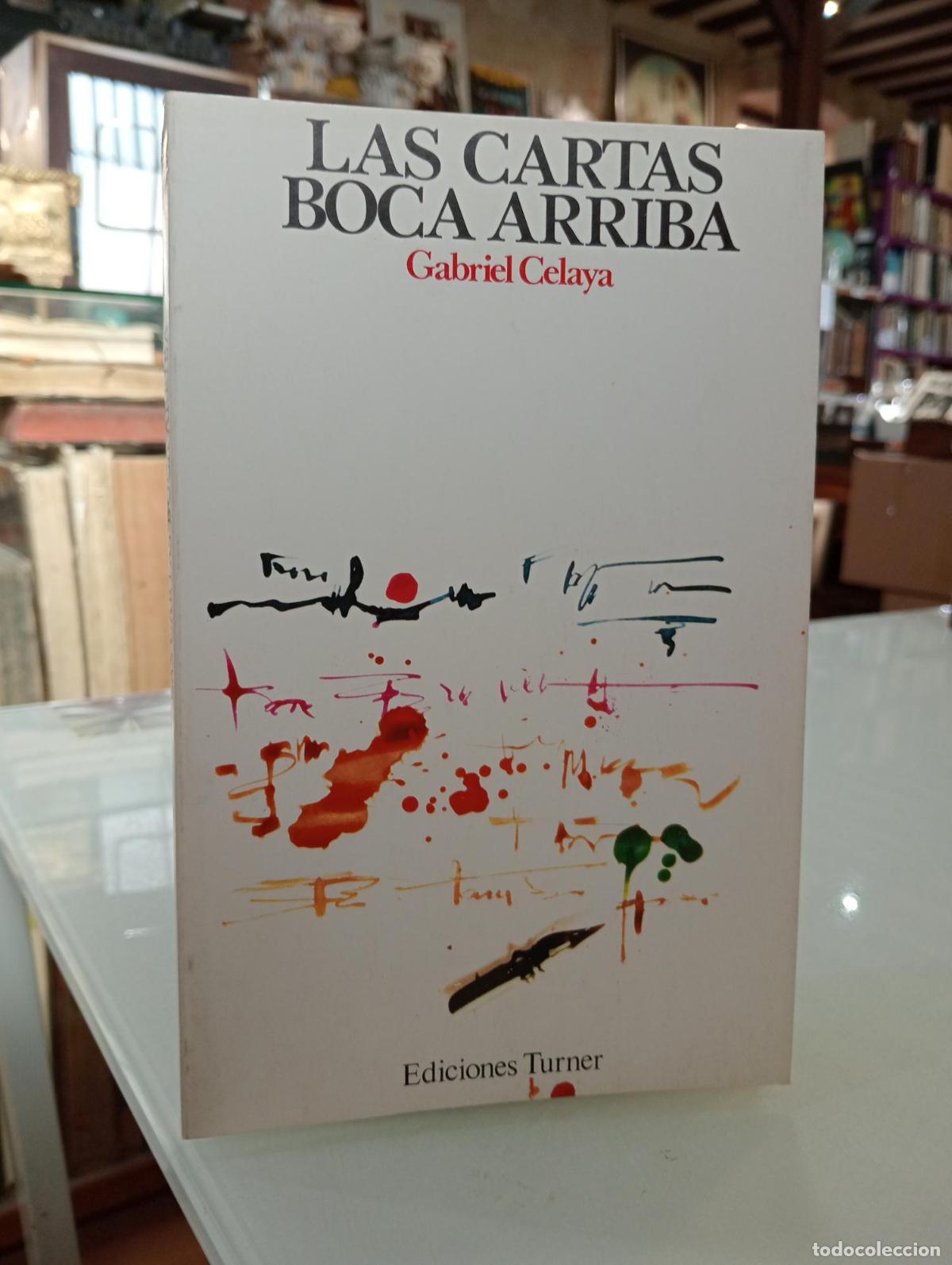 Libros de segunda mano: Las cartas boca arriba - Celaya, Gabriel.