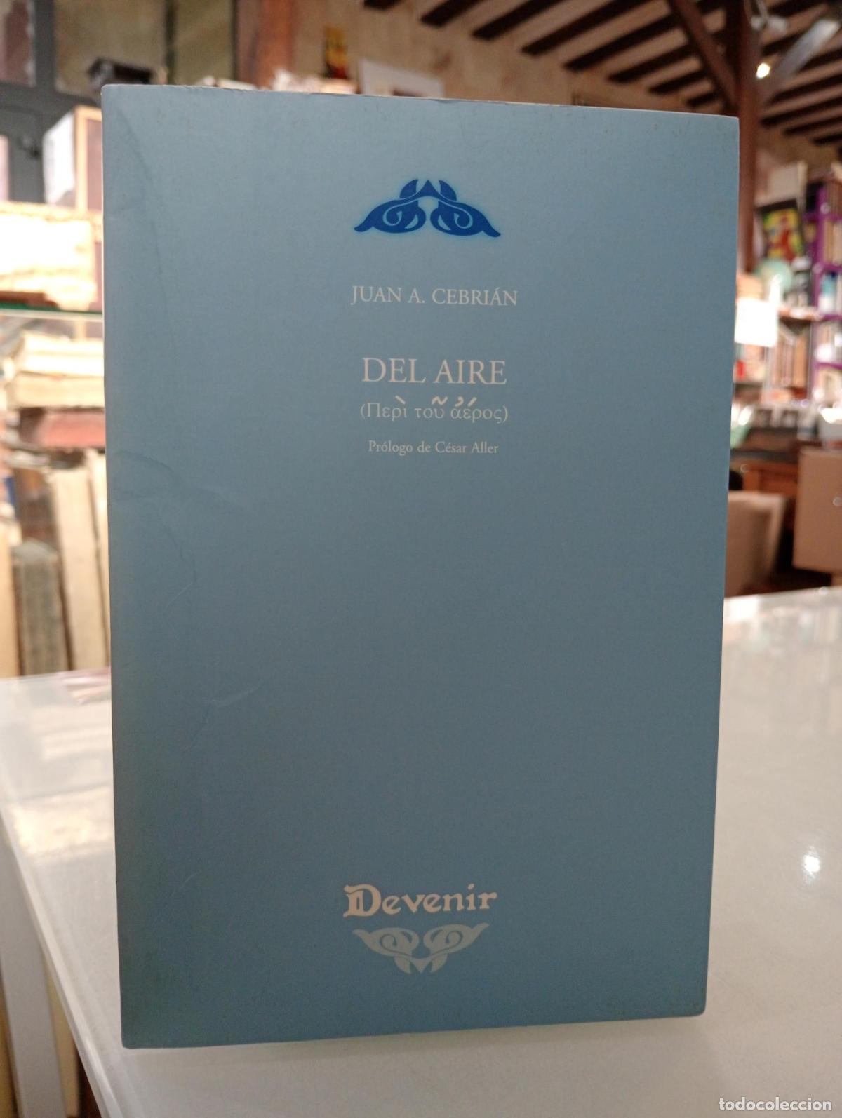 Libros de segunda mano: Del aire - Cebri&aacute;n, Juan A.