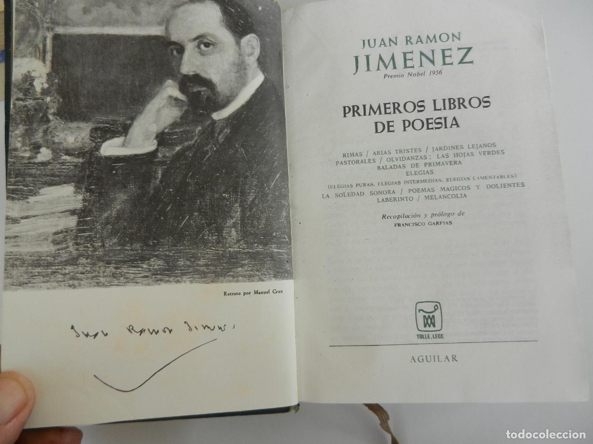 Libros de segunda mano: JUAN RAM&Oacute;N JIM&Eacute;NEZ-PRIMEROS LIBROS DE POES&Iacute;AS-RECOPILACI&Oacute;N FRANCISCO GARFIAS-EDITORIAL AGUILAR 1973.