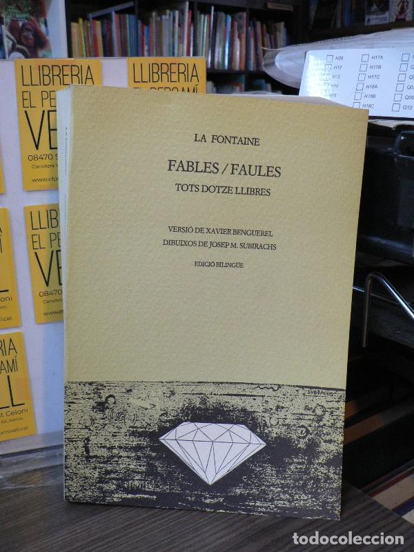 Libros de segunda mano: Fables / Faules Tots dotze llibres - La Fontaine - Edicions del Mall - 1984, 1&ordf; ed. - Llibres, 80 -