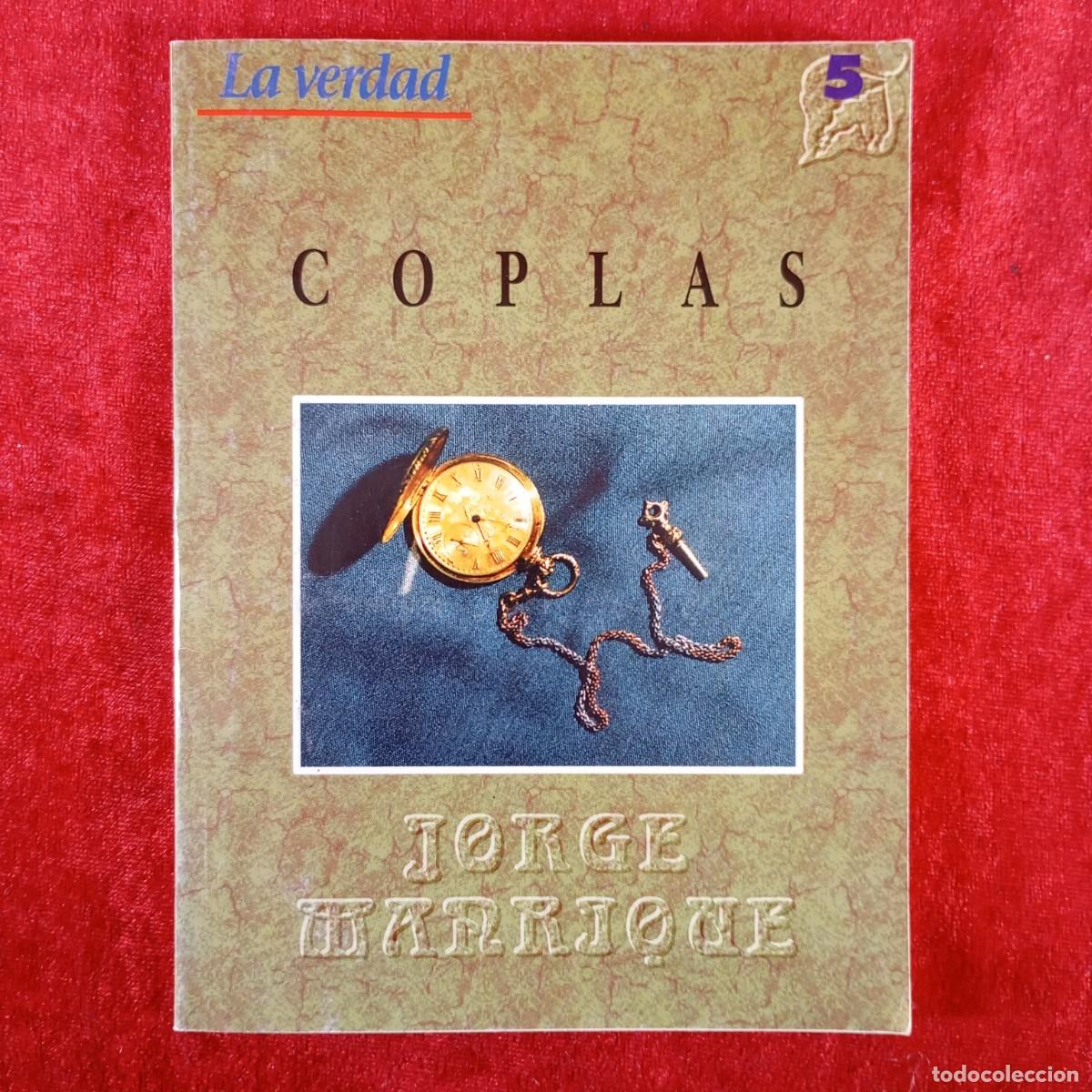 Libros de segunda mano: COPLAS - JORGE MANRIQUE - BIBLIOTECA LA VERDAD - N&ordm; 5 - 1993 / 2009