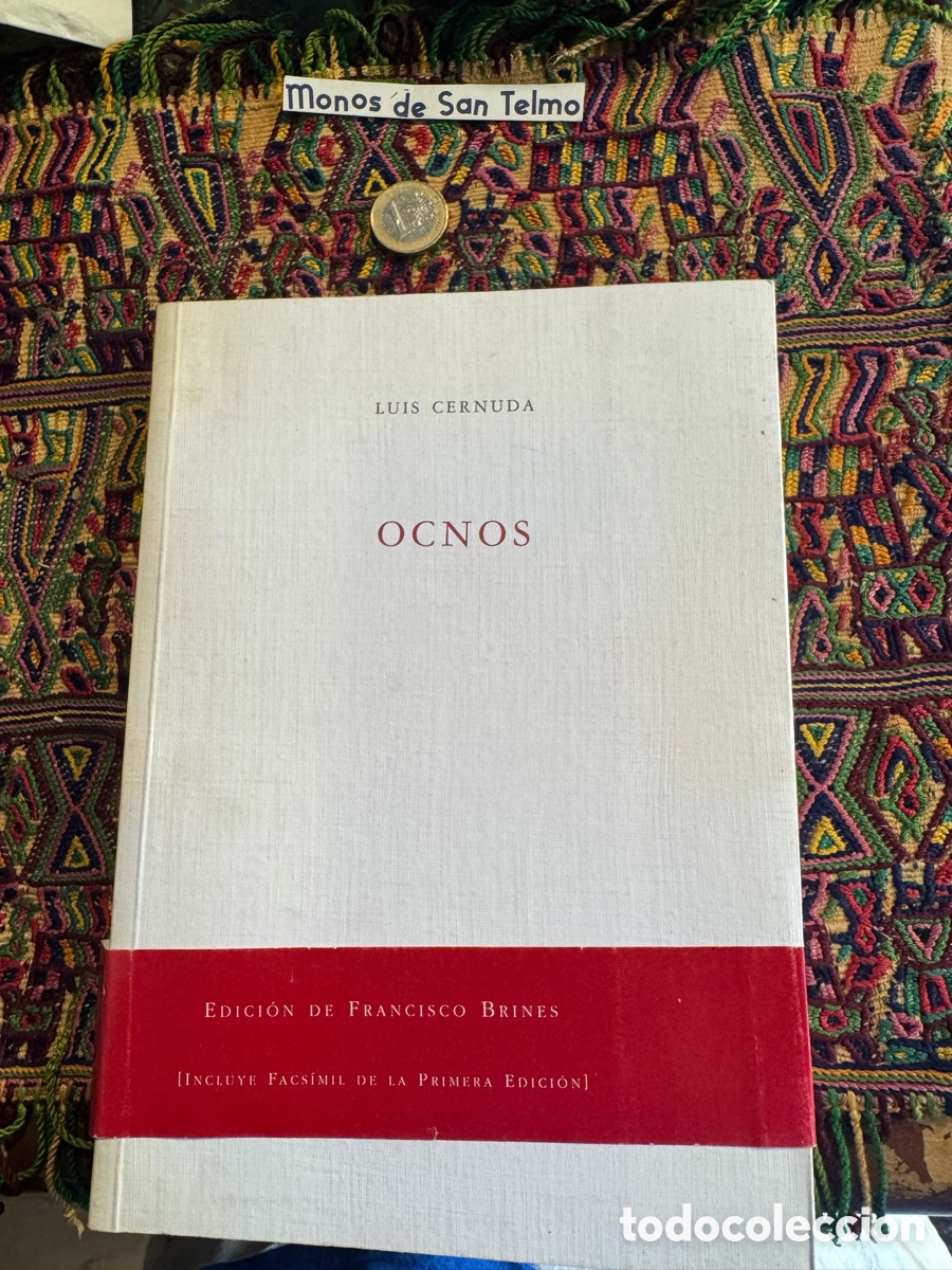 Libros de segunda mano: Luis Cernuda Ocnos poes&iacute;a