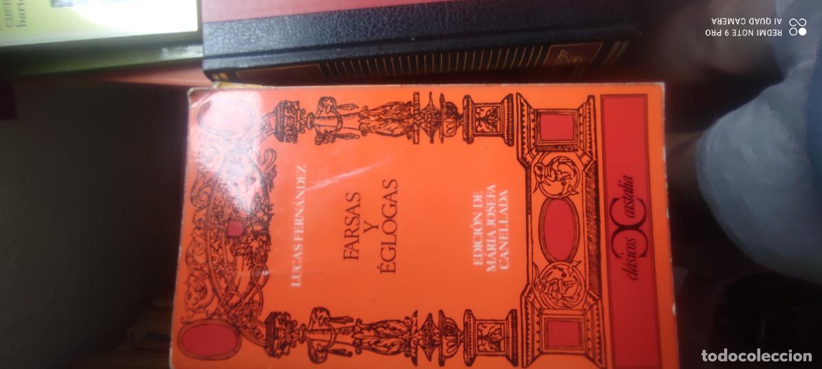 Libros de segunda mano: Lucas Fern&aacute;ndez - Farsas y &eacute;glogas. Edici&oacute;n de M.J. Canellada - Castalia