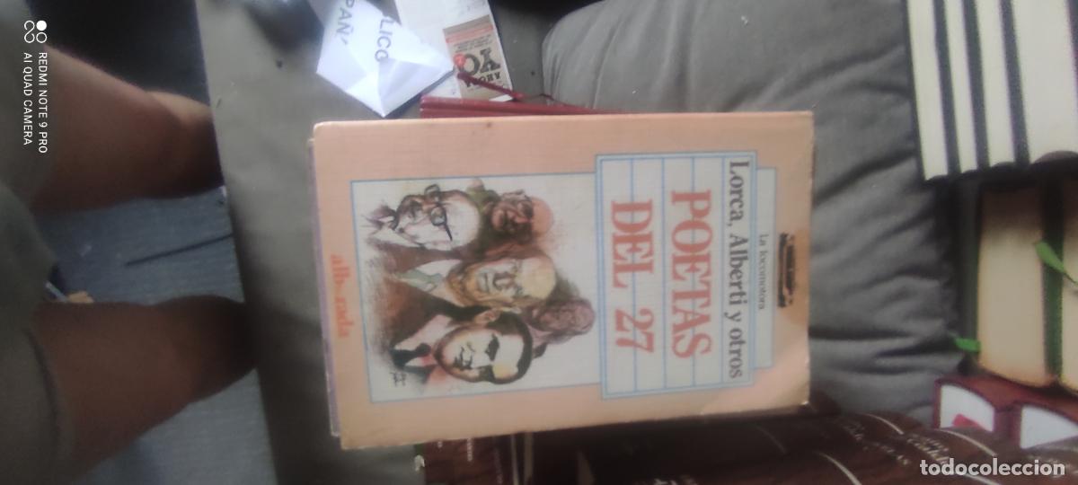 Libros de segunda mano: Poetas del 27 Lorca Alberti y otros editorial alborada 1988