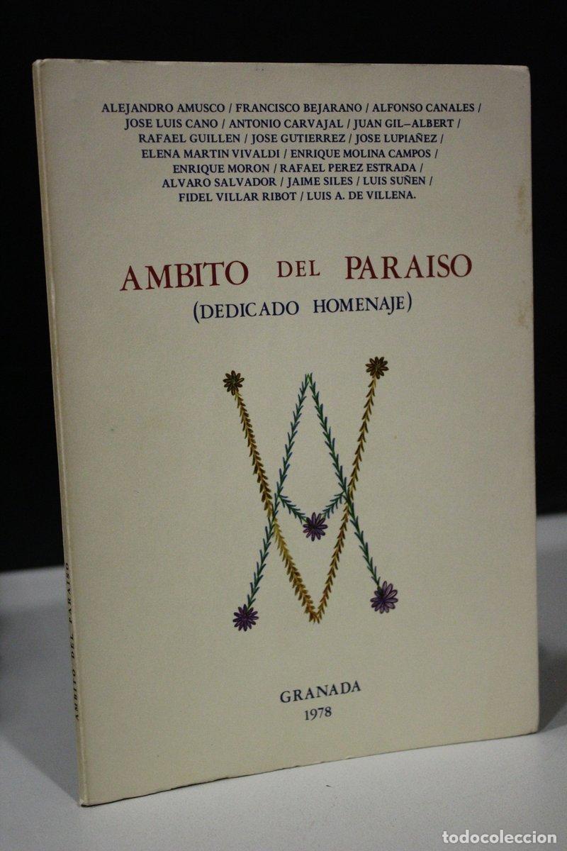 Second hand books: &Aacute;mbito del Para&iacute;so (Dedicado homenaje). - Vv.aa.