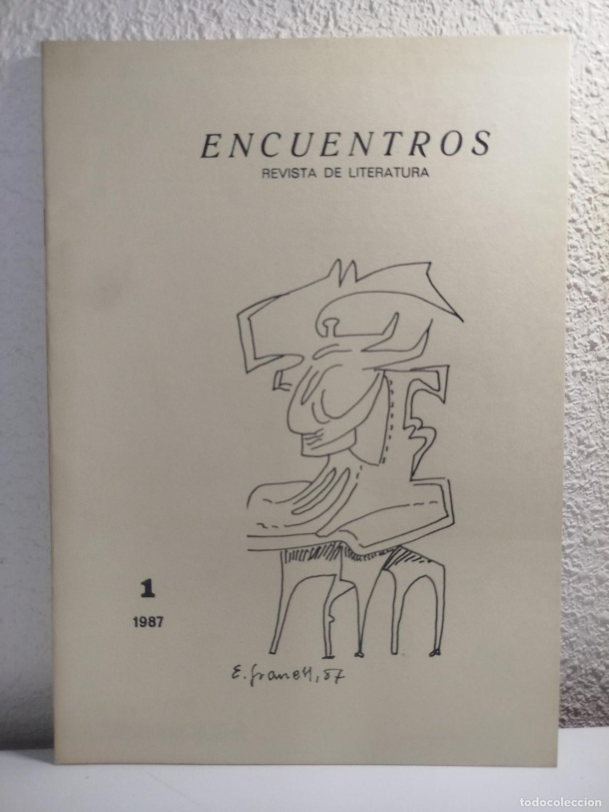 Second hand books: Encuentros. Revista de Literatura, N&ordm;1 - Vv. Aa.