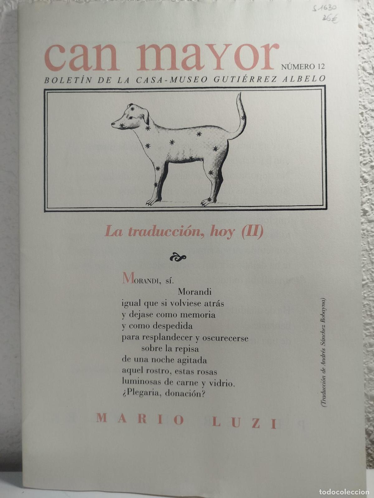 Second hand books: Can Mayor, Bolet&iacute;n de la Casa-Museo Guti&eacute;rrez Albelo, N&ordm;12 - Vv. Aa.