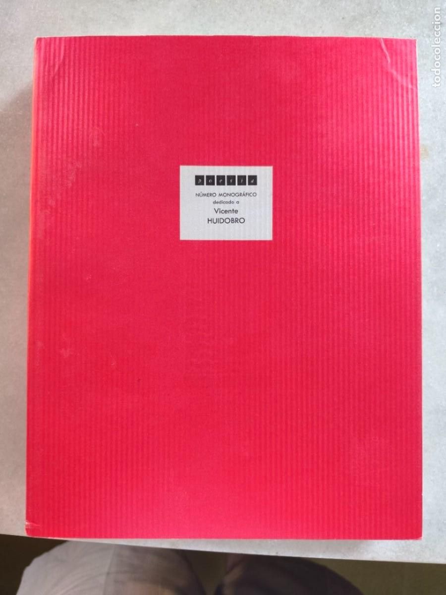Libros de segunda mano: Vicente Huidobro. N&uacute;mero monogr&aacute;fico de la revista Poes&iacute;a, n&uacute;meros 30, 31 y 32 + separata. 1989