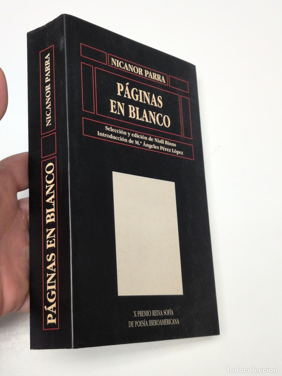 Libros de segunda mano: P&aacute;ginas en blanco - Parra, Nicanor