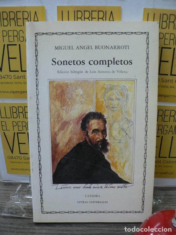 Libros de segunda mano: Sonetos Completos - Miguel &Aacute;ngel Buonarroti - Ediciones C&aacute;tedra - Letras Universales, 69