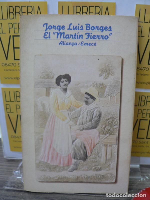Libros de segunda mano: El Mart&iacute;n Fierro - Borges, Jorge Luis - Alianza Editorial - Secci&oacute;n Literatura, El Libro de Bolsillo