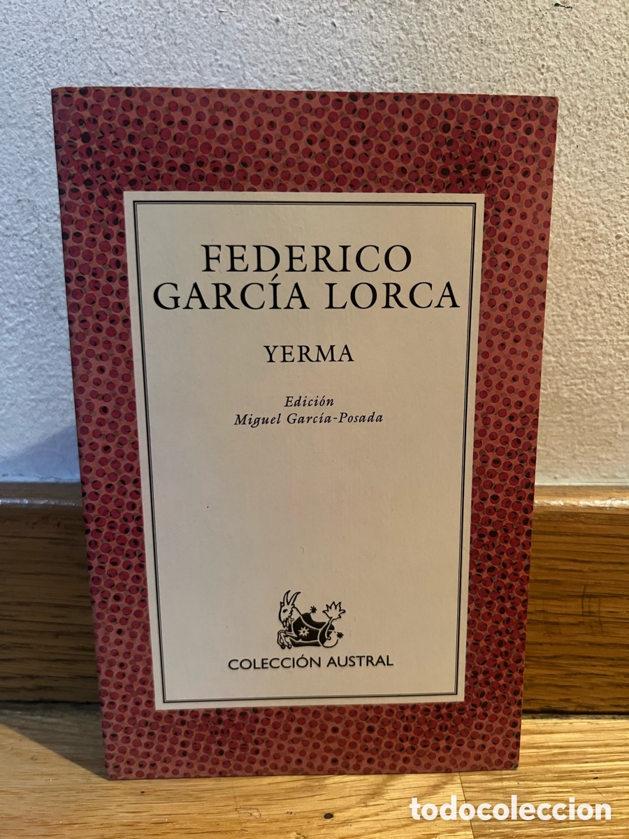 Libros de segunda mano: FEDERICO GARC&Iacute;A LORCA YERMA