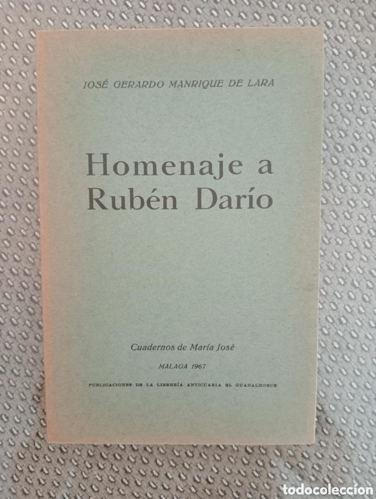 Libros de segunda mano: Manrique de Lara. &Aacute;ngel Caffarena, ed. Librer&iacute;a Anticuaria El Guadalhorce